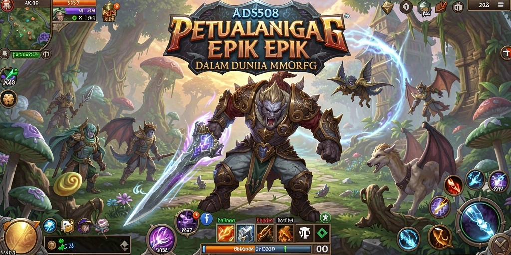 Tampilan gameplay seru dan interaksi pemain dalam ADS508.