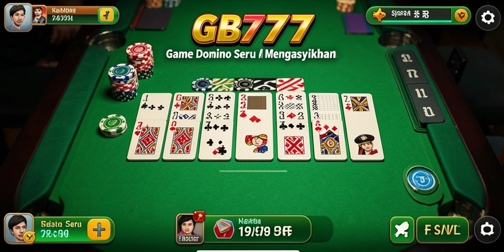 Gameplay GB777 yang penuh warna dan seru.