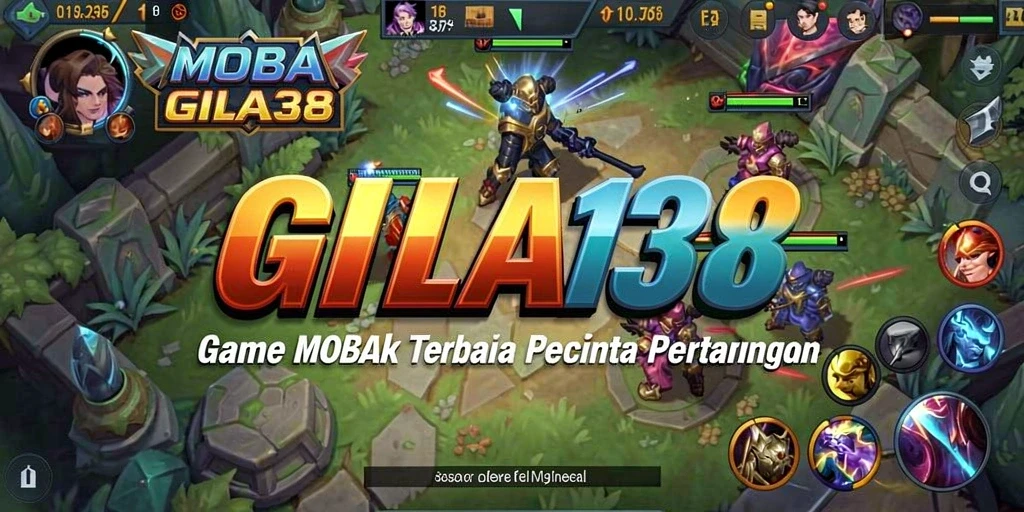 Tangkapan layar gameplay GILA138 menunjukkan intensitas pertarungan tim yang seru.