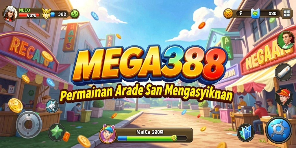 Tampilan gameplay seru dari MEGA388 yang mengasyikkan.